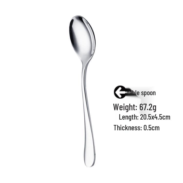 Stainless Steel Cutlery Set: Knife, Fork & Spoon - High-Grade Tableware for Hotels