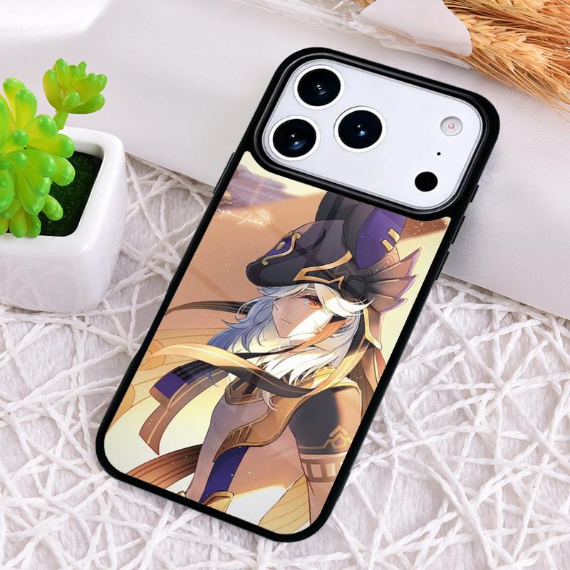 

Genshin Impact Cyno Bumper Phone Case for iPhone 17 Air 16 15 11 12 14 13 Pro Max Shockproof Cover iPhone17 Pro