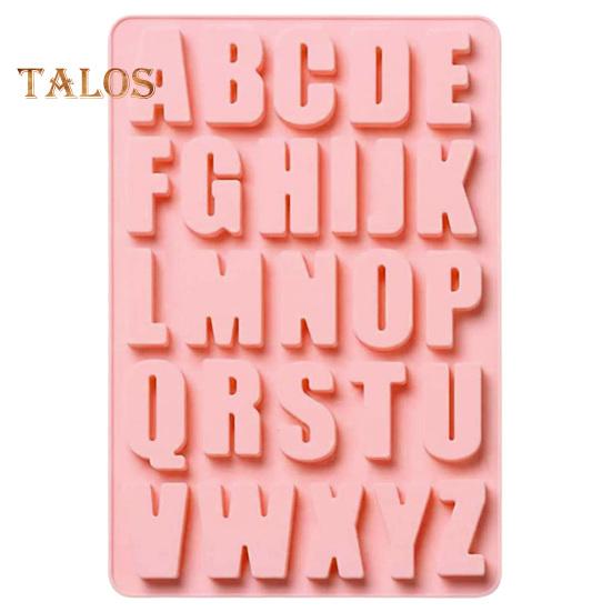 26 Letter Non-Stick Silicone Chocolate Cake Mold DIY High-Temperature Resistance Cake Mold Baking Tool