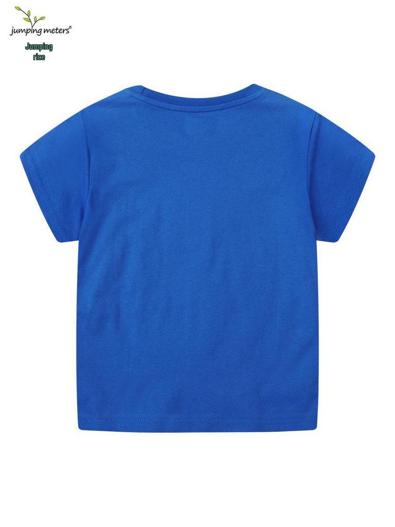 Children's Spring/Summer Round Neck T-Shirt - Stylish Short Sleeve Pullover for Boys 