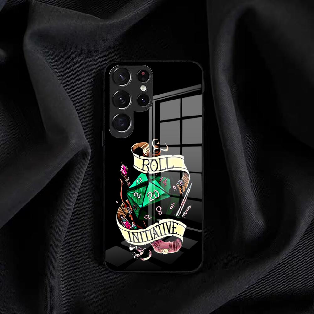 

Dungeons D-Dragons Dnd Phone Case For Samsung S25 Edge Ultra S23 S22 S21 S20 Ultra Plus S24 Fe A54 A53 A25 Glass Cover Samsung S24 FE