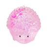 Yousheng Mini Hedgehog Squeeze Toy with Glitter, Soft Stretchy Clear Rabbit Sensory Toy, Anxiety Relief Sugar Stress Ball Fidget Toy