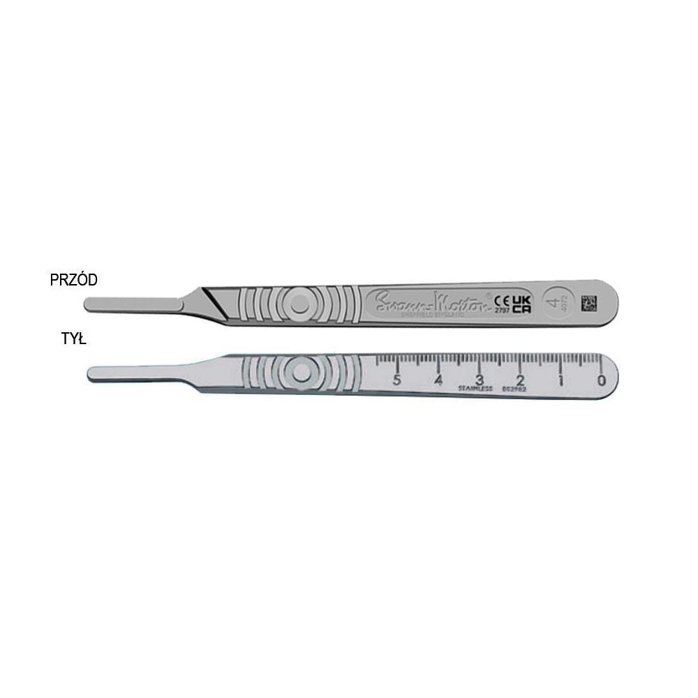 Swann-Morton Surgical Handle 4 Blade Holder 1pc Stainless Steel
