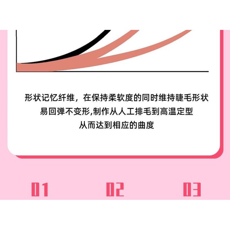 LuxeFlutter - Natural Doll Eye Cluster Glue-Free False Eyelashes