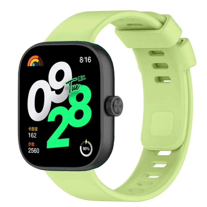 

Оригінальний силіконовий ремінець для браслета Redmi watch 4 SmartWatch Браслет для браслета Redmi watch 4 Ремінець для годинника Спортивні аксесуари For Redmi watch4 зелений