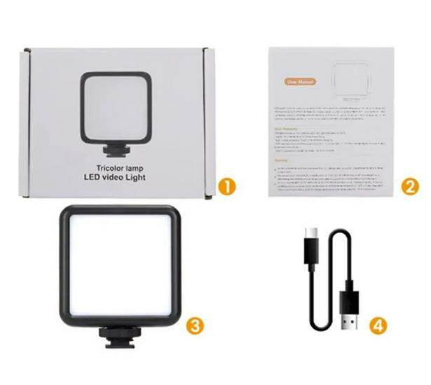 Portable LED Photo Light for Mobile Photography