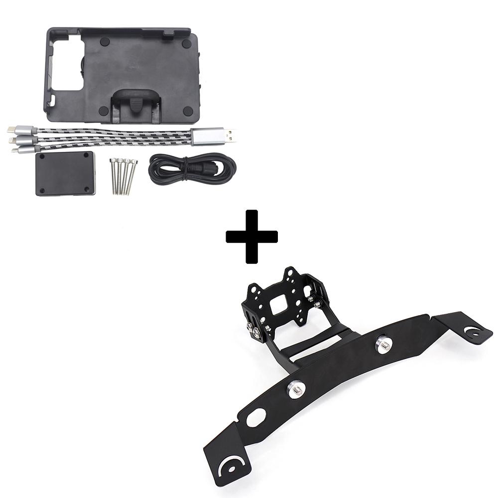 New For BMW K 1200 1300 GT Mobile phone holder K1200GT 2006 - Mobile GPS support kit Navigator bracket Adjustable angle K1300GT