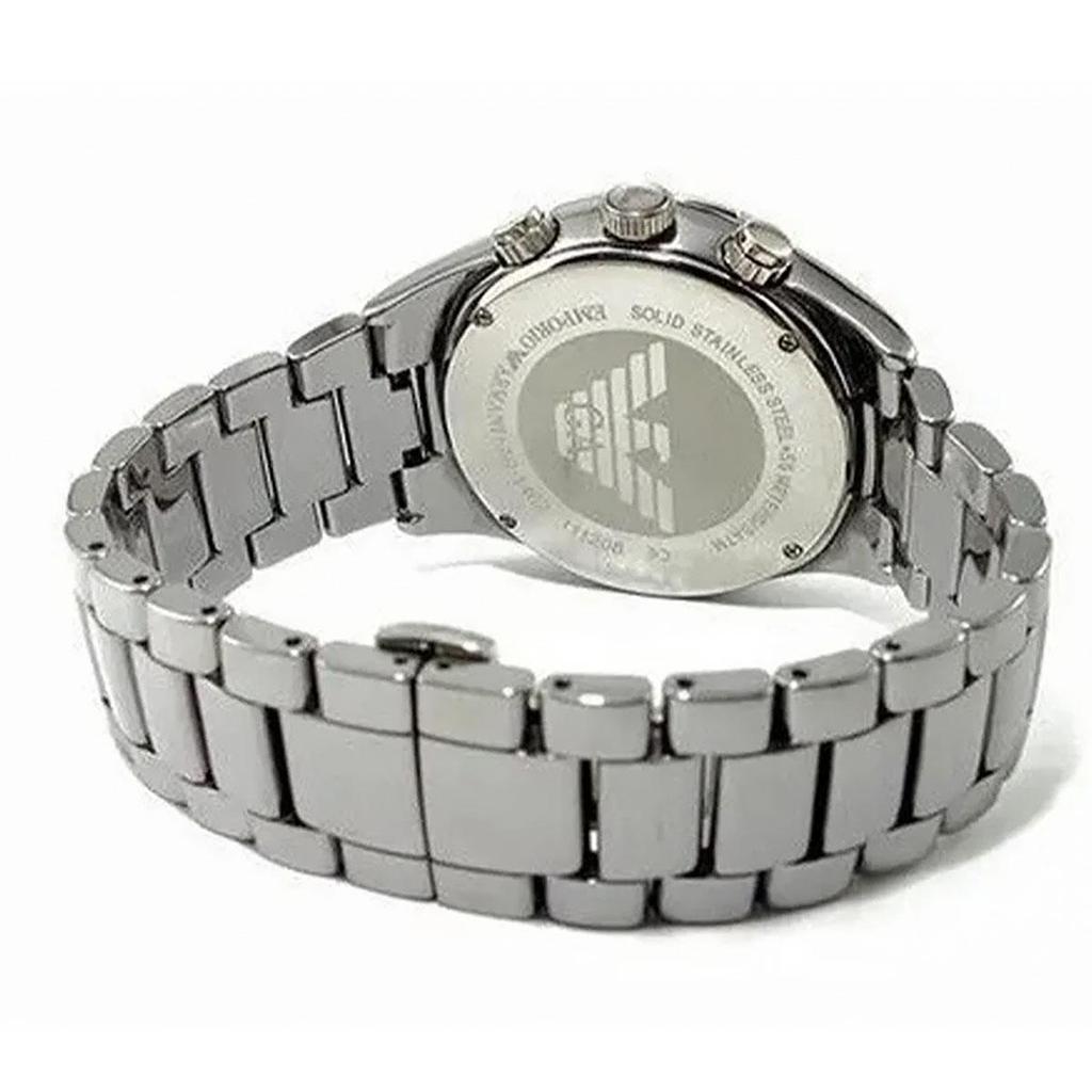 Emporio Armani Montre chronographe en céramique noire pour homme AR1421