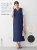Maternity Can Be Used for a Long Time After Giving Key Long Maternity Easy To Office M Black 10377360 [ANGELIEBE] Dress, Birth, Neck, Dress, Prenatal,