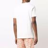 VERSACE T-Shirts Men's White Crew Neck Moderate Straight Fit 1002428-1A01780-1W000