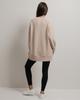 Long Sweatshirt Butella 16639 M Beige