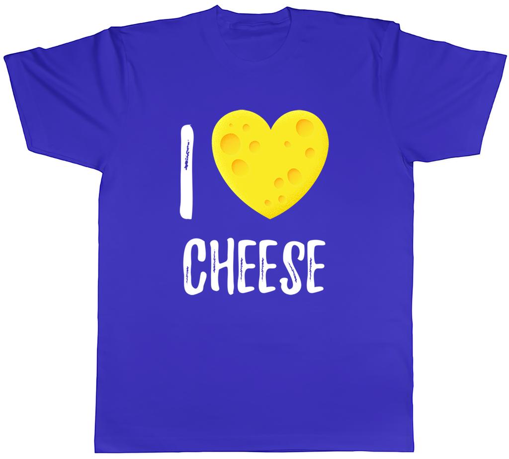 Ich liebe Käse Liebe Herzförmiger Käse Unisex T-Shirt Tee Geschenk Top