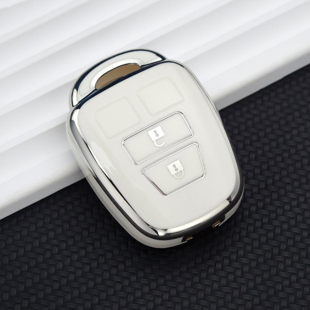 2/3/4 Buttons TPU Auto Shell Fob Holder Protector For Toyota Camry Rav4 Corolla Tacoma Vios Prius C Highlander Car Key Cover Cas