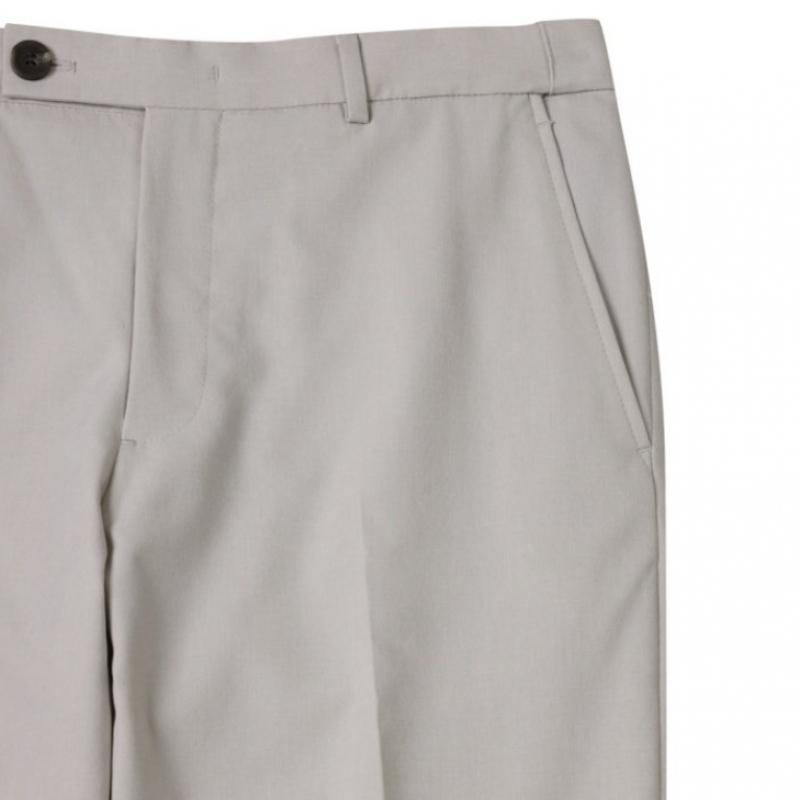 Customellow Ivory Slim Fit Setup Pants Cwpam25403ivx