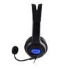 Cuffie stereo per bassi cablate con microfono per cuffie per telefono e computer