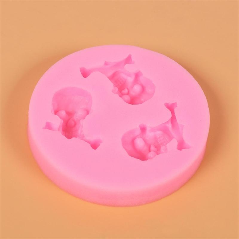 Silicone Dessert Molds Skull Shape Cake Baking Mold Candy Mould Chocolate Moulds Perfect for Baking and Chocolate Making