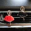 Auto Ballett Mädchen Lufterfrischer Parfüm Clip Klimaanlagenauslass Ballerina Mädchen Erfrischer Duftclip Autozubehör