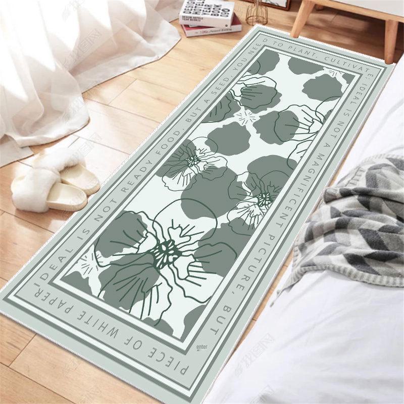 Children's Anti-Fall Cream Style Thick Carpet for Bedroom and Living Room