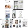 Magnetic Mesh Door Curtain For Summer Mosquito Protection, Ideal For Kitchen, Living Room, Bedroom