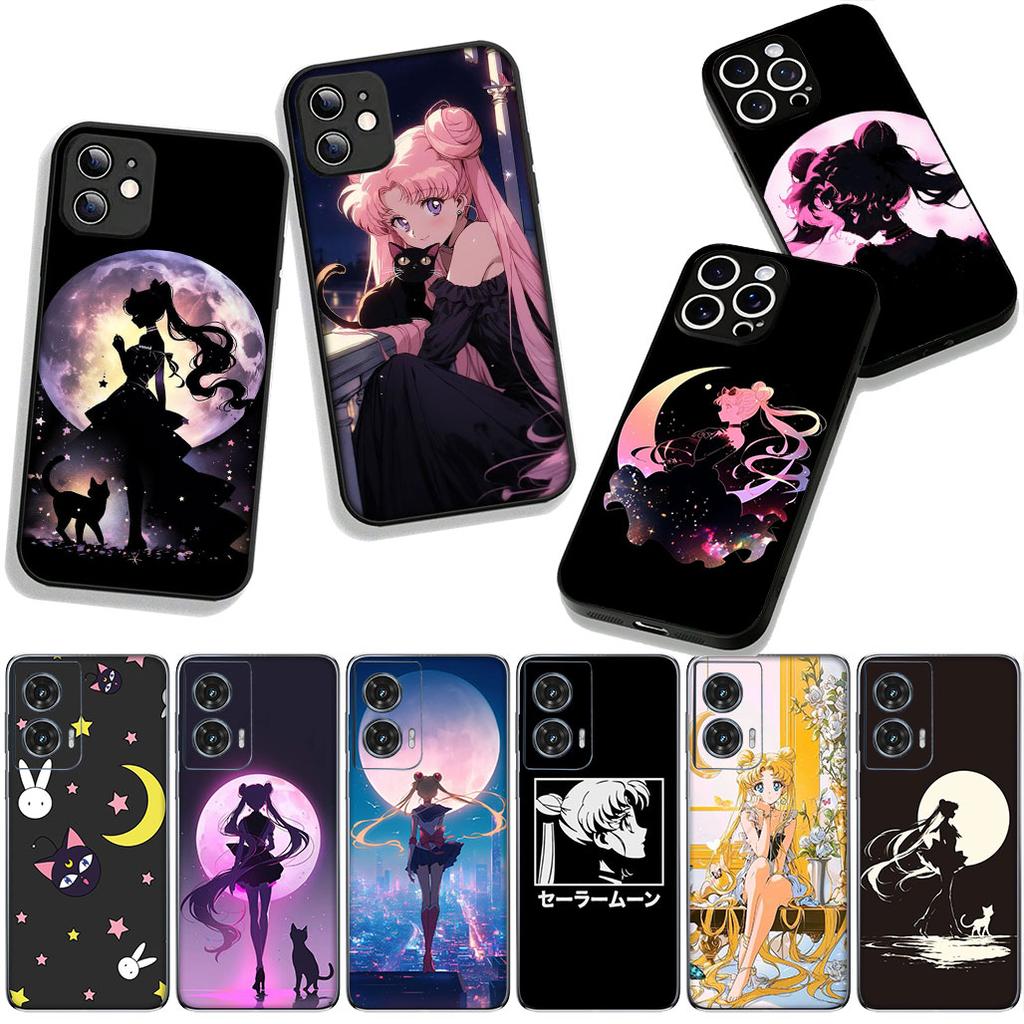 Cover Beautiful S-Sailors Girl Moon for Samsung Galaxy A36 A17 A26 A07 A35 A54 A53 A13 A33 A34 S8 S9 S20 S21 FE S10 Plus Case