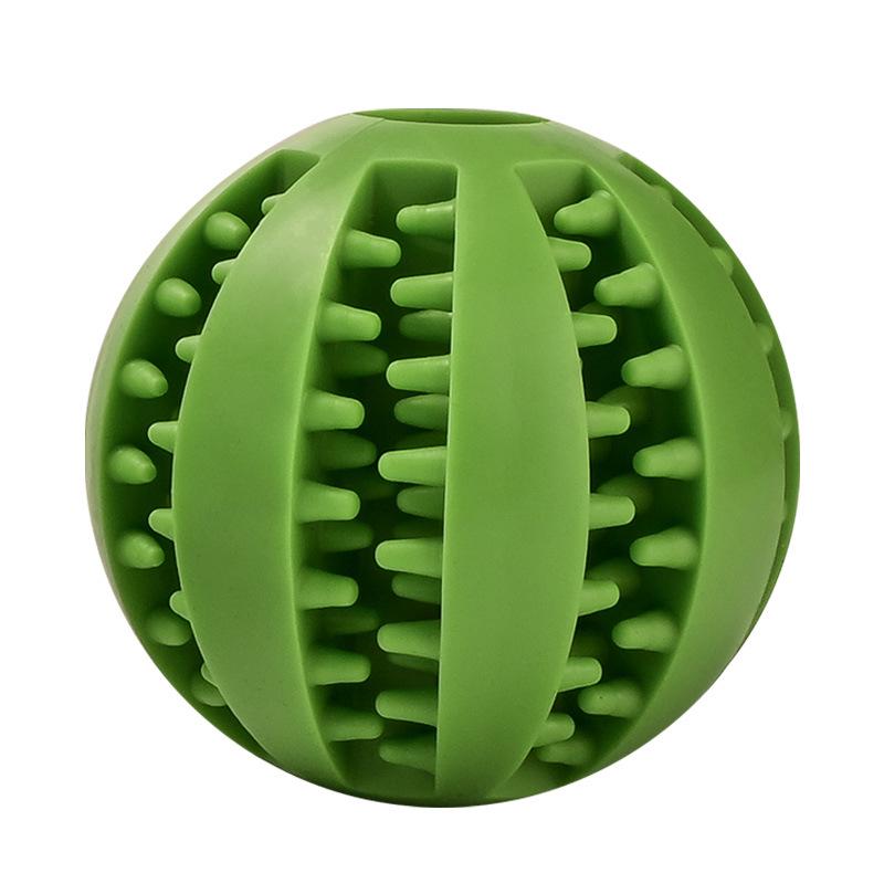 Dog Bite-Proof Watermelon Toy Ball: Teething & Self-Entertainment Food-Dispensing Ball for Boredom Relief