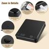 Digital Rechargable Coffee Scale with Timer LED Screen Espresso USB 3kg Max.Weighing 0.1g High Precision Measures Kitchen Scale