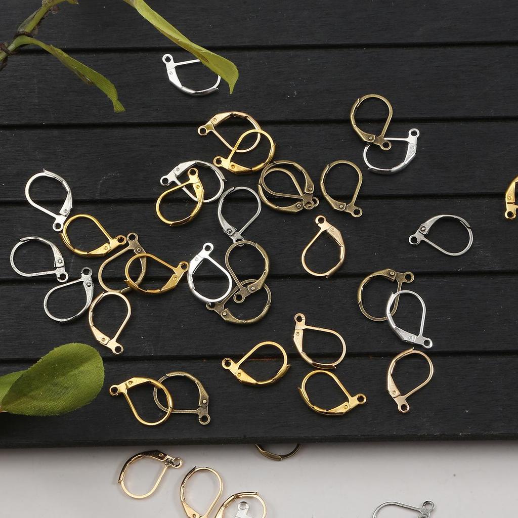 Copper Minimalist French Ear Hook Earrings - Handmade DIY Jewelry Accessories