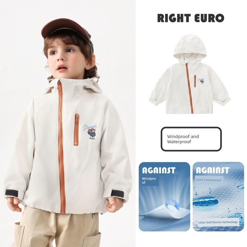Right European Style Boys' Jacket Spring and Autumn 2026 New Model Top for Toddlers Children's Clothing Boys' Windproof Clothing