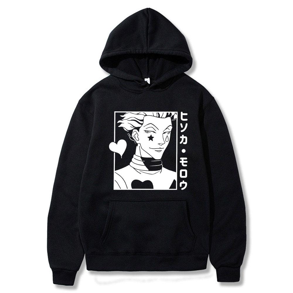 Funny Japna Anime Hunter X Hunter Mikiny Unisex dámska mikina s dlhým rukávom Killua Zoldyck Manga Unisex Oversized Hoodie Street