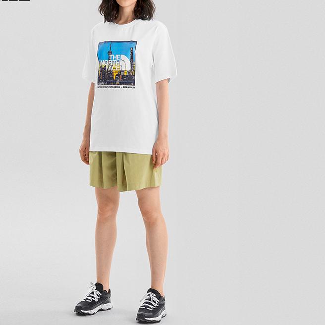The North Face Urban Exploration T Shirt Unisex White NF0A7WE3-FN4