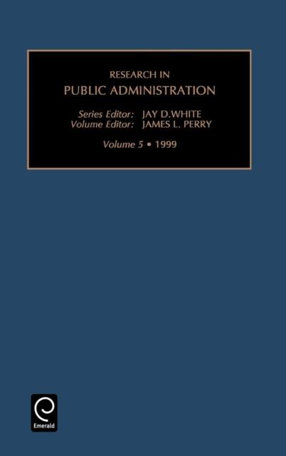 The Research In Public Administration Book