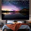 Fondo de tela para ventana, decorativo, estilo Ins, tapiz grande para colgar en la pared, tapiz Hippie geométrico, decoración de la habitación del hogar, decoración estética