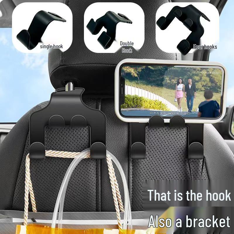 Rücksitzhaken für Autoaufbewahrung - Kreatives Innenraumzubehör