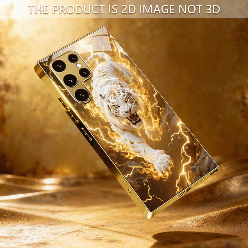 Hochwertige Handyhülle aus galvanisiertem Glas und TPU für Samsung Galaxy S26, S25, S24, S23, S22, S21 FE, Ultra und Plus – stoßfest
