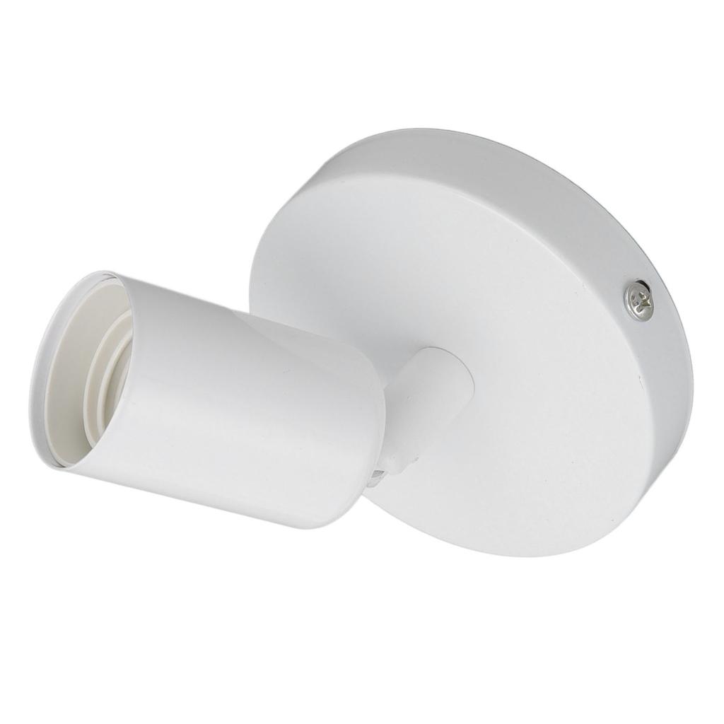 E26 E27 Wall Lamp Holder Modern Simple Wall Lamp Base for Bedroom Living Room Showcase