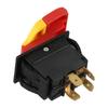 Black, Red Replacement Switch Saw Switch Replacement Built-in Overload Protection Dustproof High-strength Plastic