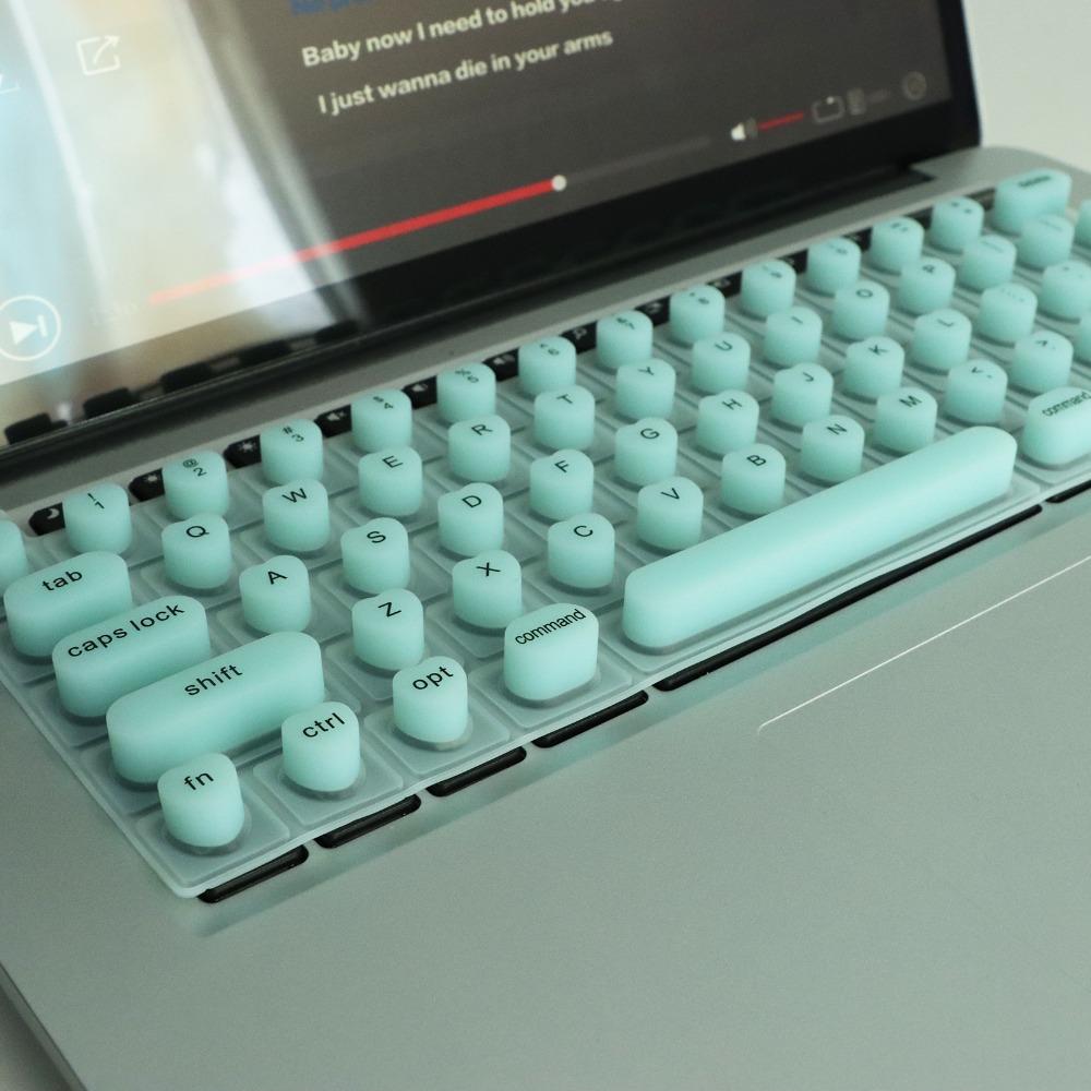 Office Silicone Keyboard Film Waterproof Typing Artifact Protects Notebook Protector Non-slip Keyboard Cover Nail Art