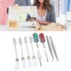 10PCS Set Sewing Machine Cleaning Kit Double Head Cleaning Brush Universal Screwdriver and Tweezers