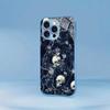 Trendy Skull & Botanical mobile phones Glass phone case for iphone 17 pro max cover for iPhone 17 16 15 14 13 12 11pm Pro Plus