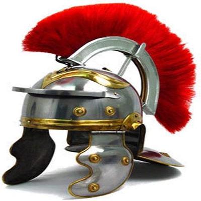 Historischer Römischer Offiziershelm Centurio Rüstung Römischer Helm 18g Stahl