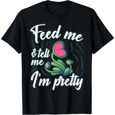 Fleischfressende Pflanze - Füttere die Venusfliegenfalle T-Shirt