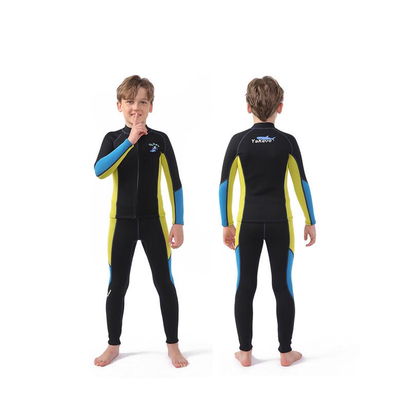Bo Jue Kids Two-Piece Long Sleeve Wetsuit