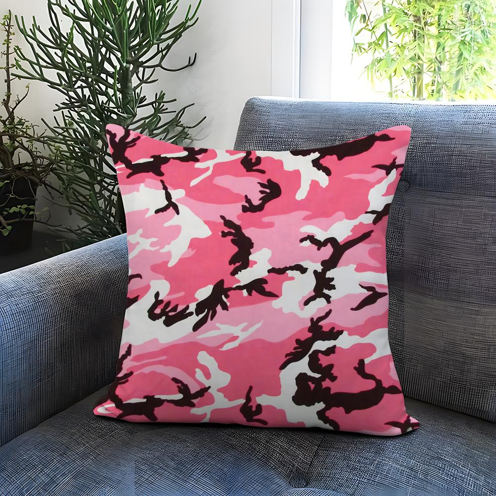 Cartoon style Pattern Cushion Cover Comfortable Reversible Pillow Cover Ideal for Car Sofa Bedroom  Beyond