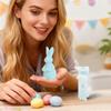 Bunny Molds Animal Shape Plaster Template Rabbit Chocolate Mold For Resin Clay Party Birthday Celebration Home Decor Dinner