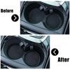Auto-Untersetzer, universell, für Auto, Wasserbecher, Rille, Getränke, Anti-Rutsch-Matte, Getränkehalter, Einsatz, Pad, Auto-Innendekoration, Zubehör