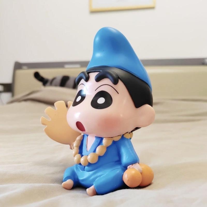Crayon Shin-chan Hand-made Creative High-value Anime Cute Doll Cosplay Doll Model Car Chassis Desktop Decoration Birthday Gift