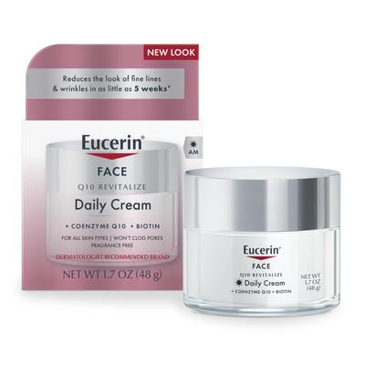 Eucerin Sensitive Facial Skin Q10 Anti-Wrinkle Sensitive Skin Creme 48g (Parallel Import)