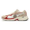 Puma Tevaris Nitro Cny Papermaking Leather Comfortable Versatile Mid-Top Lifestyle Casual Shoes Unisex Casual Shoes Beige Red 392947-02