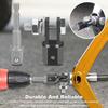 Jack Adapter Scissor Jack Drill Adapter for 1/2 Inch Drive Impact Wrench Universal Sturdy Power Jack Connector for Automotive RV