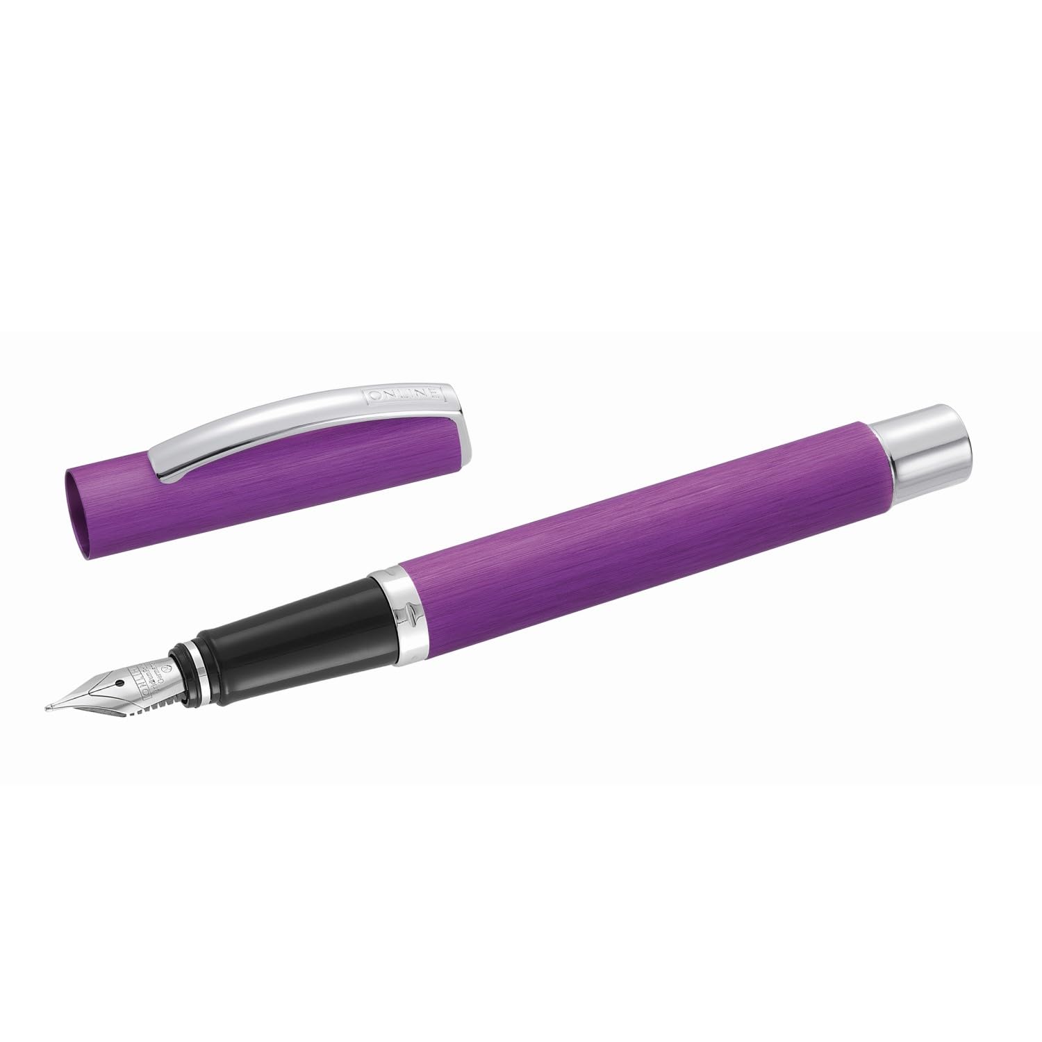 

ONLINE Fountain Pen M Medium Nib Vision Lilac 36637 Official Import лиловый